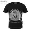 PHILIPP PLEIN 1978 スカルプリント クルーネック Tシャツ