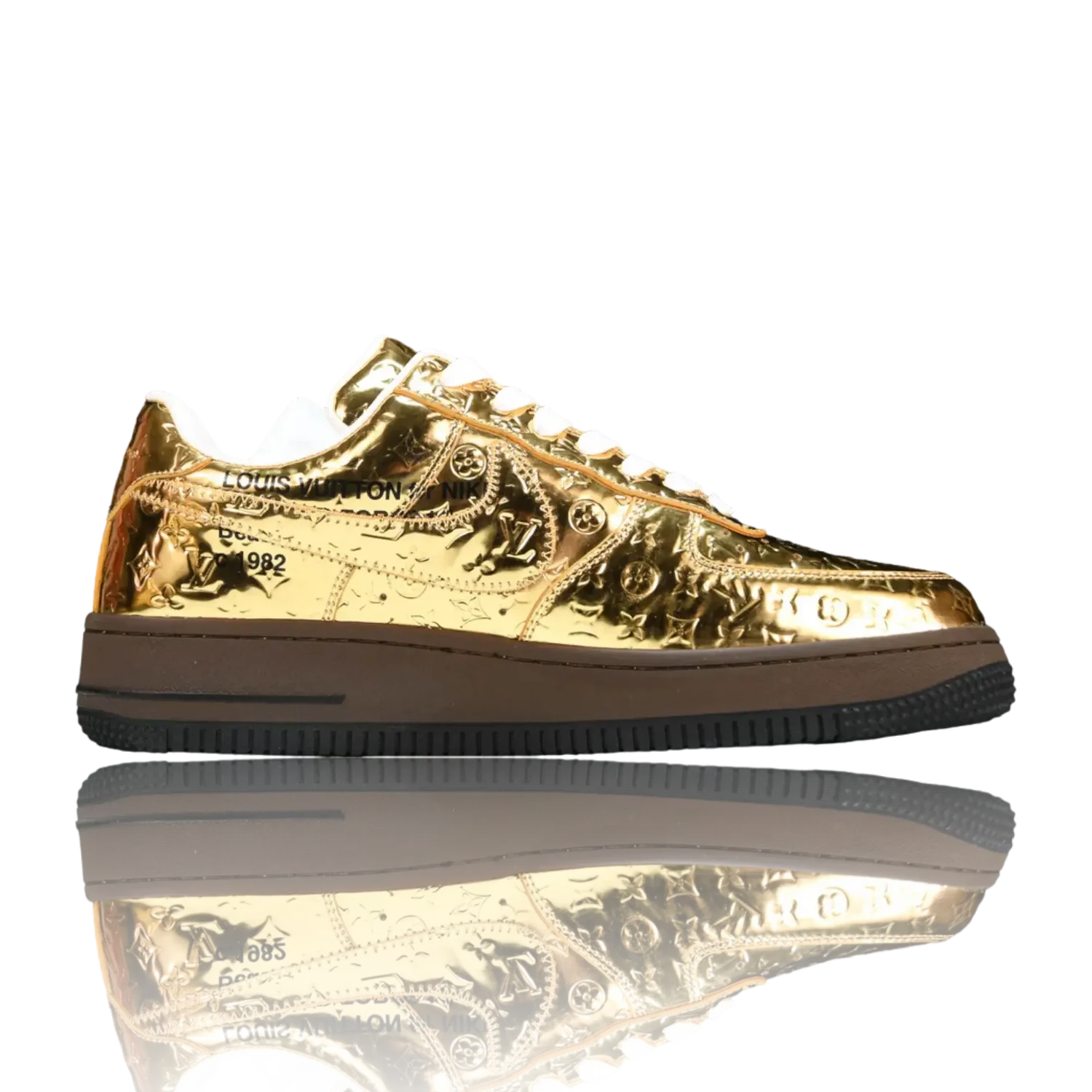 Louis Vuittоп x AF1 By Virgil Abloh ‘Black’
