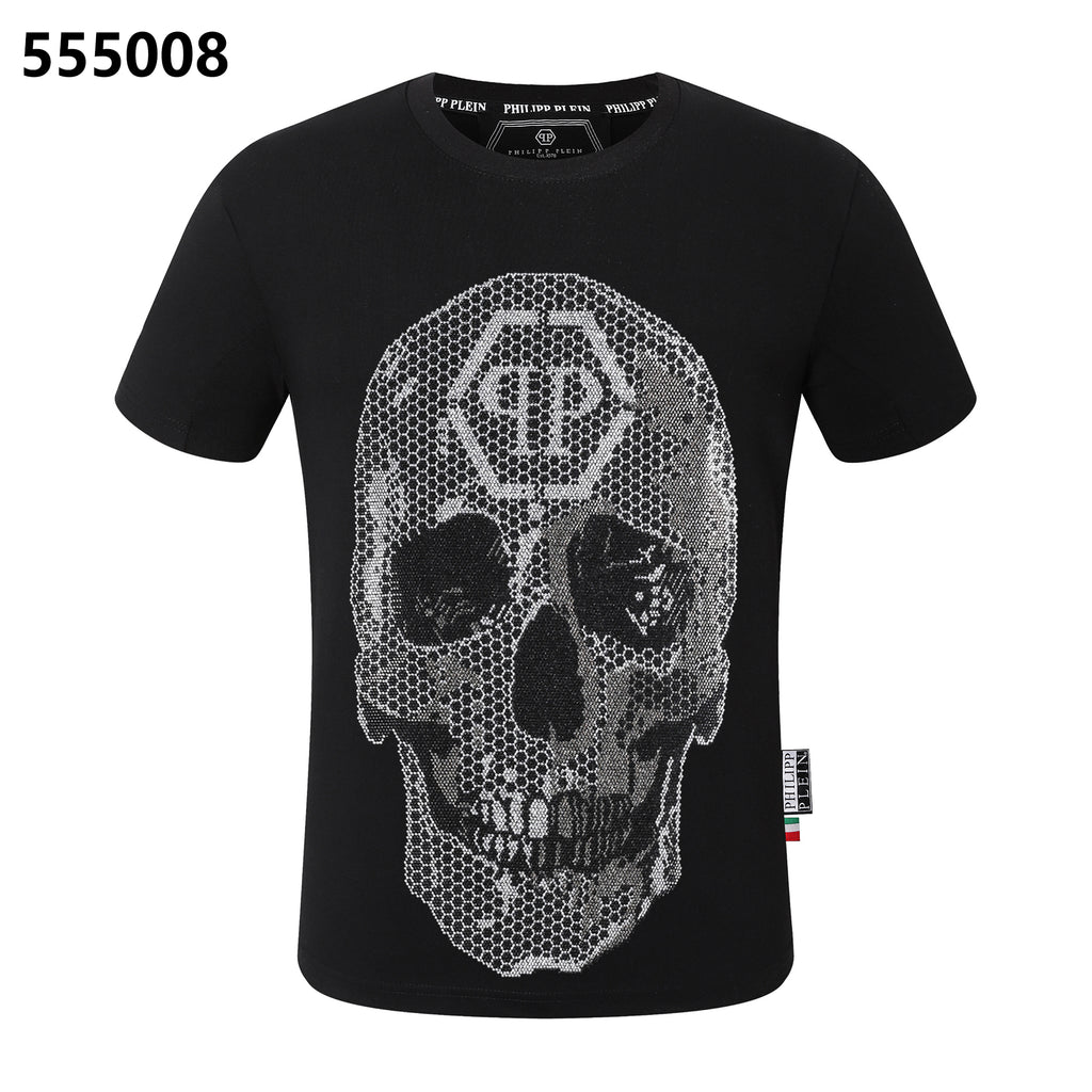 PHILIPP PLEIN スカルプリント クルーネック Tシャツ