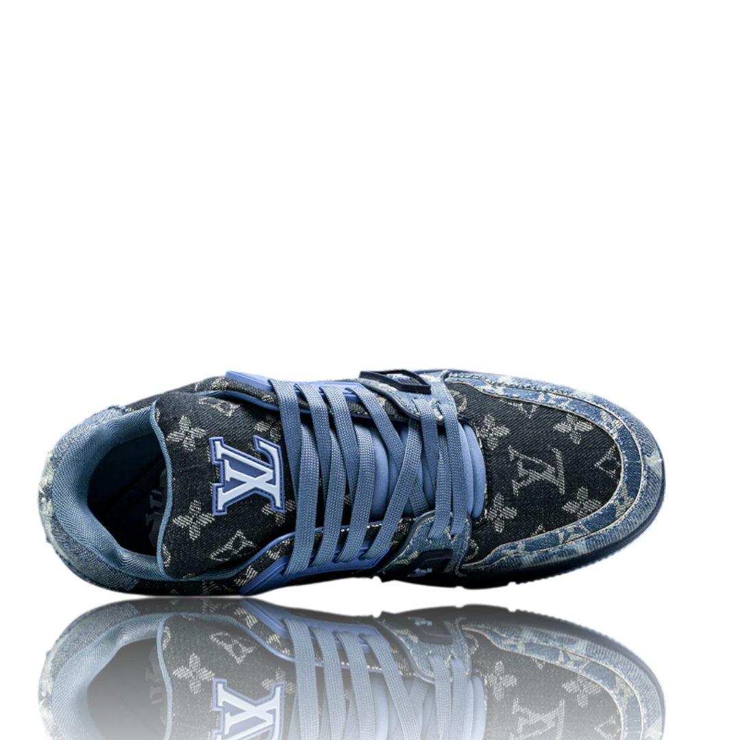 Louis Vuittоп Trainer Low 'Monogram Denim Blue'