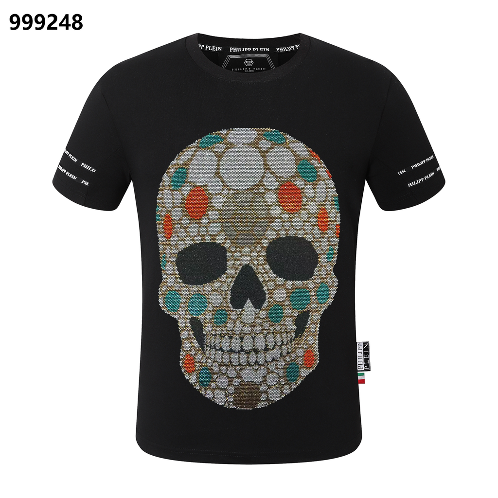 PHILIPP PLEIN スカルプリント クルーネック Tシャツ