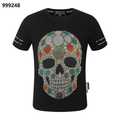 PHILIPP PLEIN スカルプリント クルーネック Tシャツ