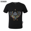 PHILIPP PLEIN イーグルデザイン ラウンドネック Tシャツ