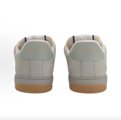 GUCCI Screener Suede Men's Gray