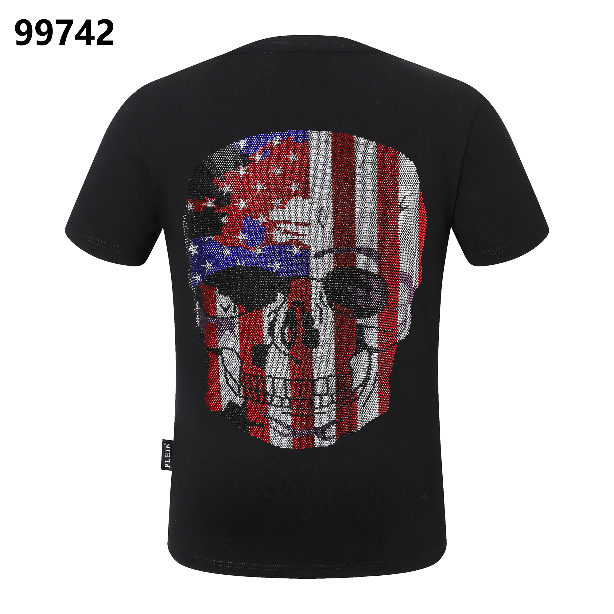 PHILIPP PLEIN クルーネック Tシャツ スカルアメリカ