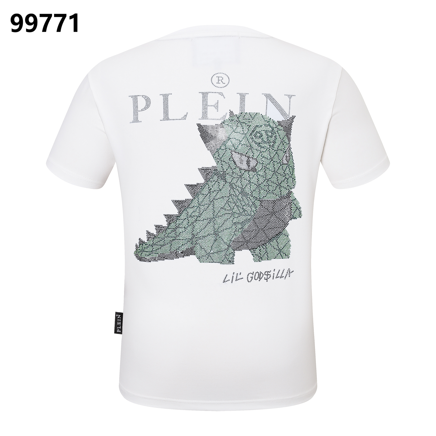 PHILIPP PLEIN T-Shirt Little Dinosaur Rundhals