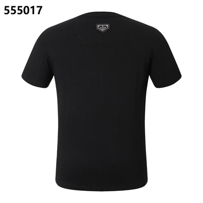 PHILIPP PLEIN T-Shirt mit Money Logo und Rundhalsausschnitt