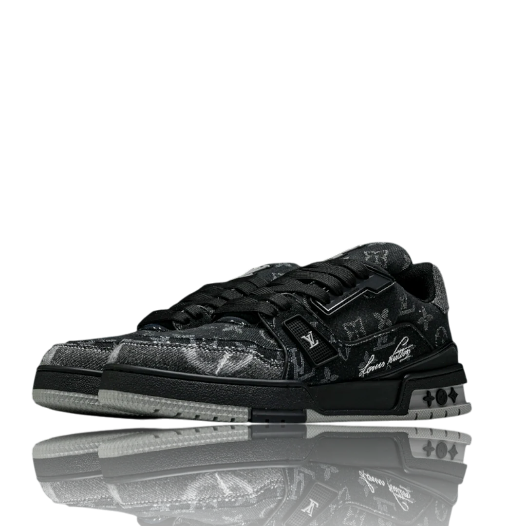 Louis Vuittоп Trainer Low 'Monogram Denim Black'