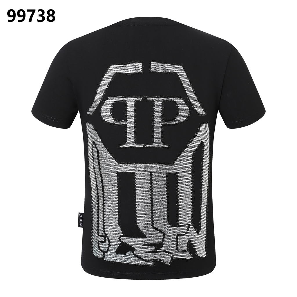 PHILIPP PLEIN レタリングプリント ラウンドネックTシャツ