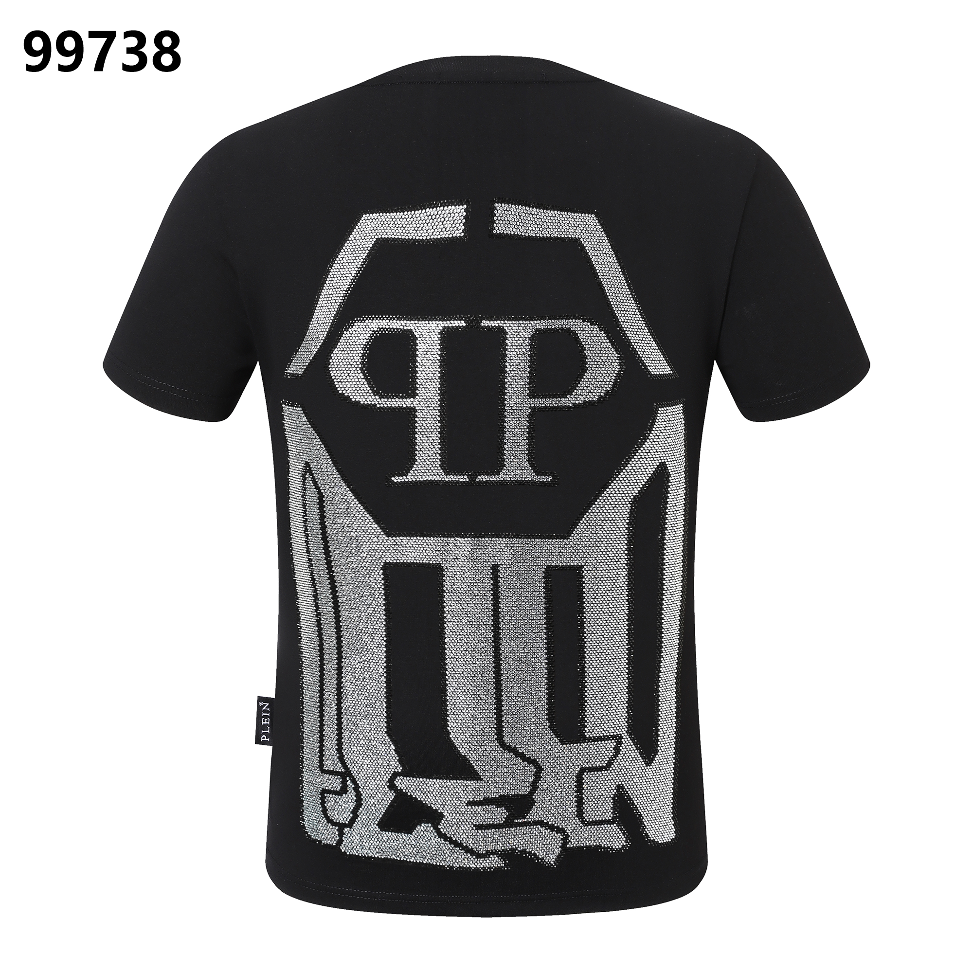 PHILIPP PLEIN レタリングプリント ラウンドネックTシャツ