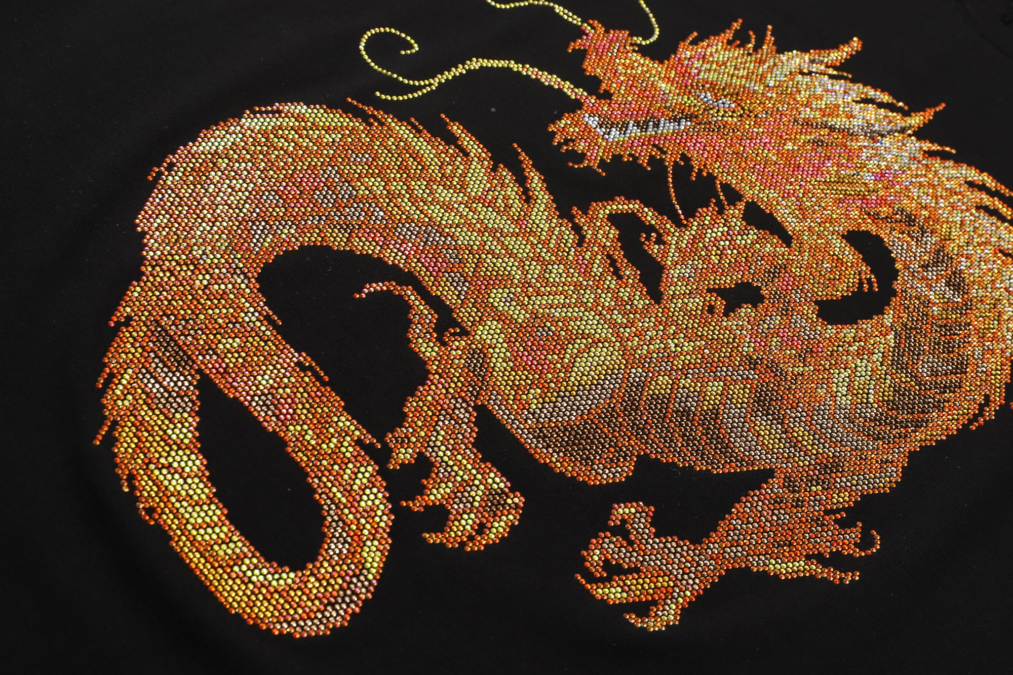 PHILIPP PLEIN ドラゴンデザイン ラウンドネック Tシャツ