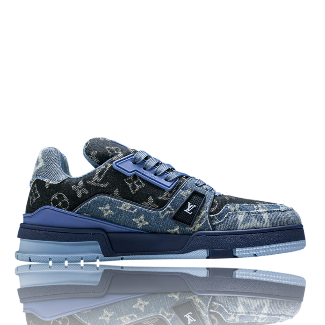 Louis Vuittоп Trainer Low 'Monogram Denim Blue'