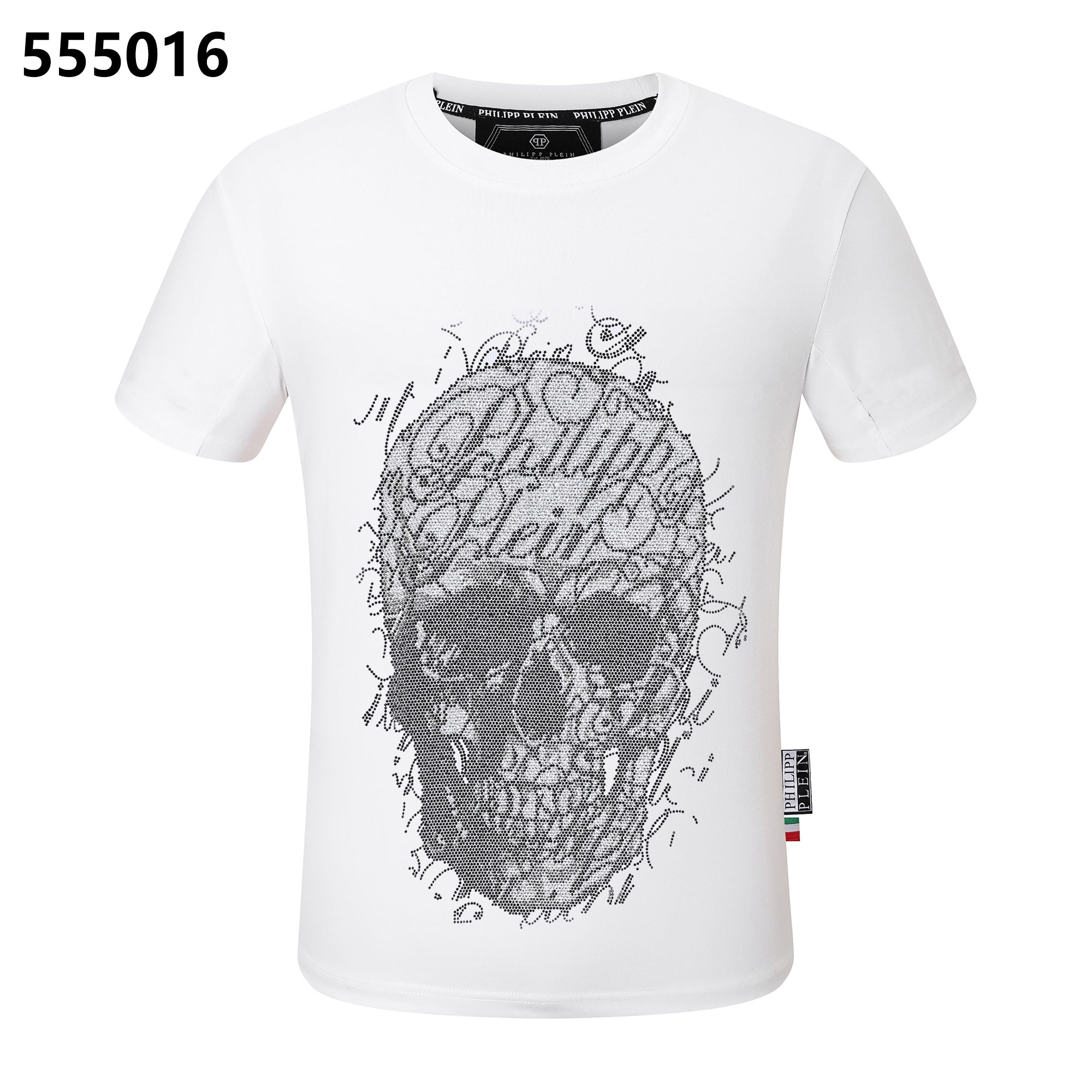 PHILIPP PLEIN スカルプリント クルーネック Tシャツ