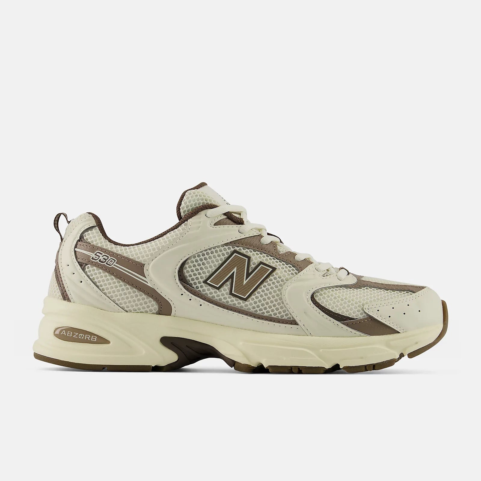 New Balance 530 TURTLEDOVE with ANGORA and MUSHROOM