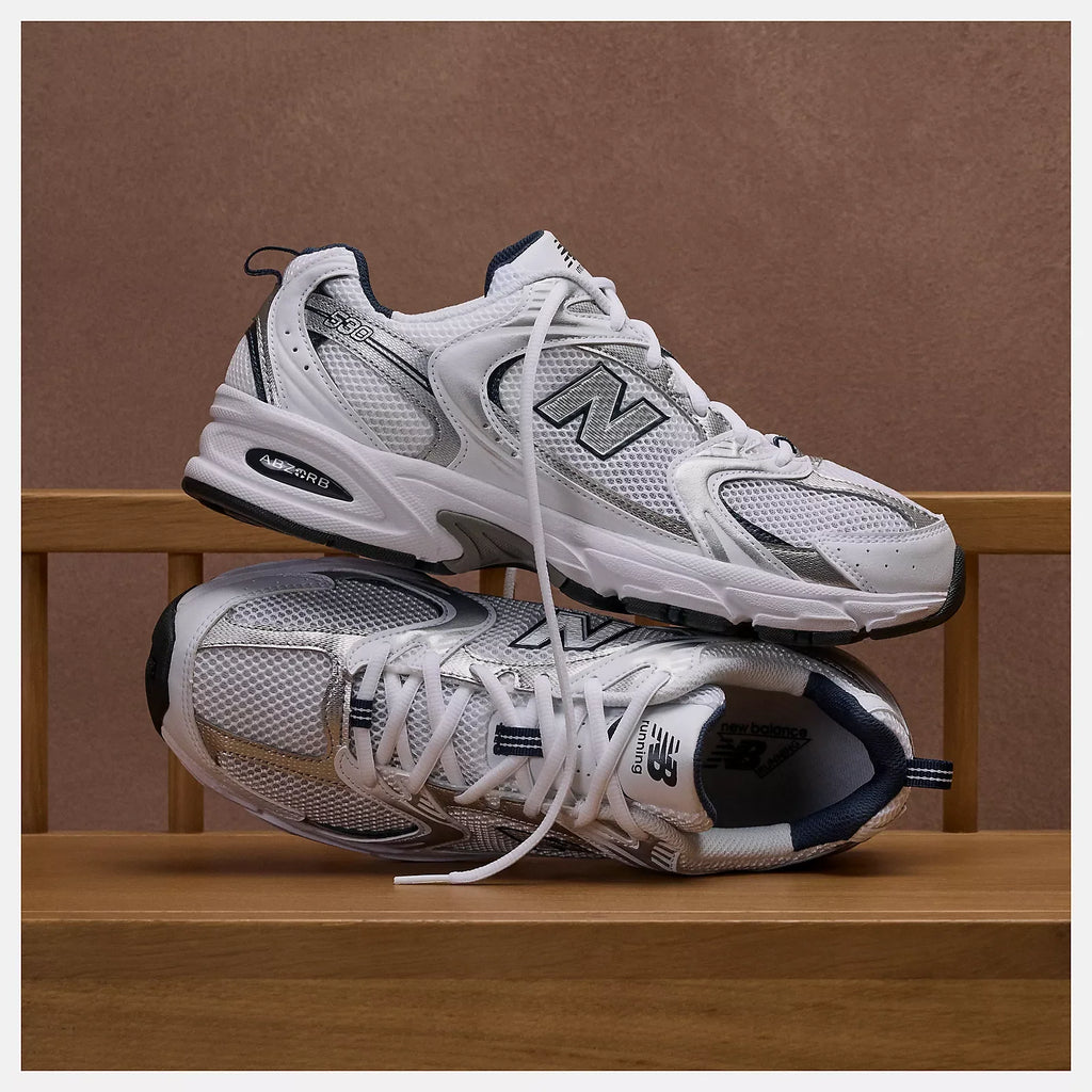 New Balance 530 WHITE with NATURAL INDIGO