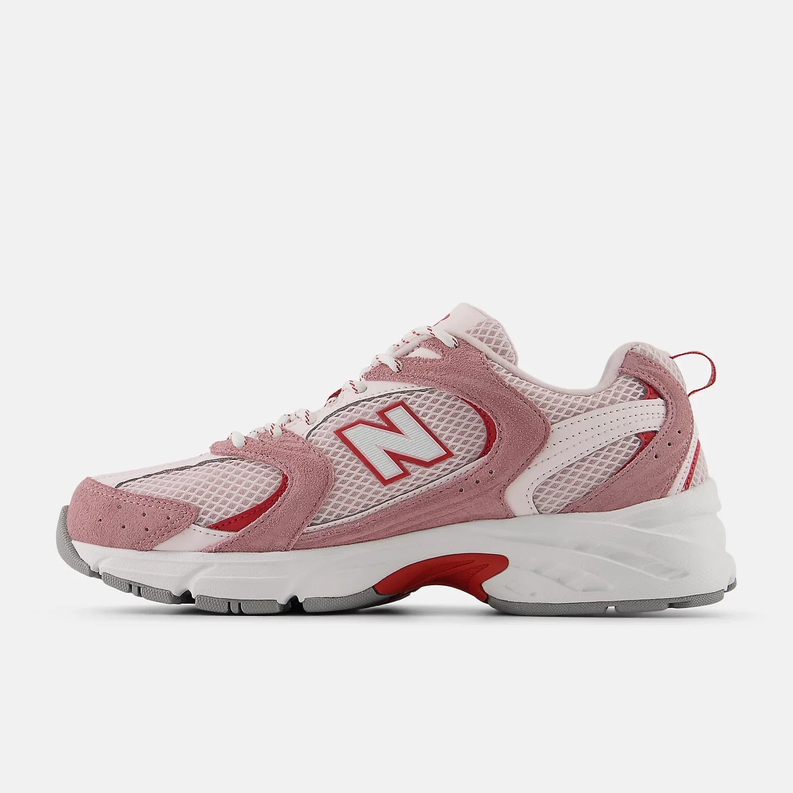 New Balance 530 ROSEWOOD with PINK SALT and SHADOW RED