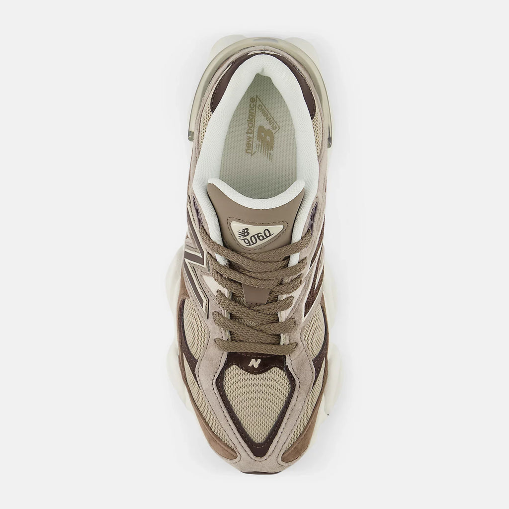 New Balance 9060 THUNDER BROWN with STONEWARE and BLACK COFFEE