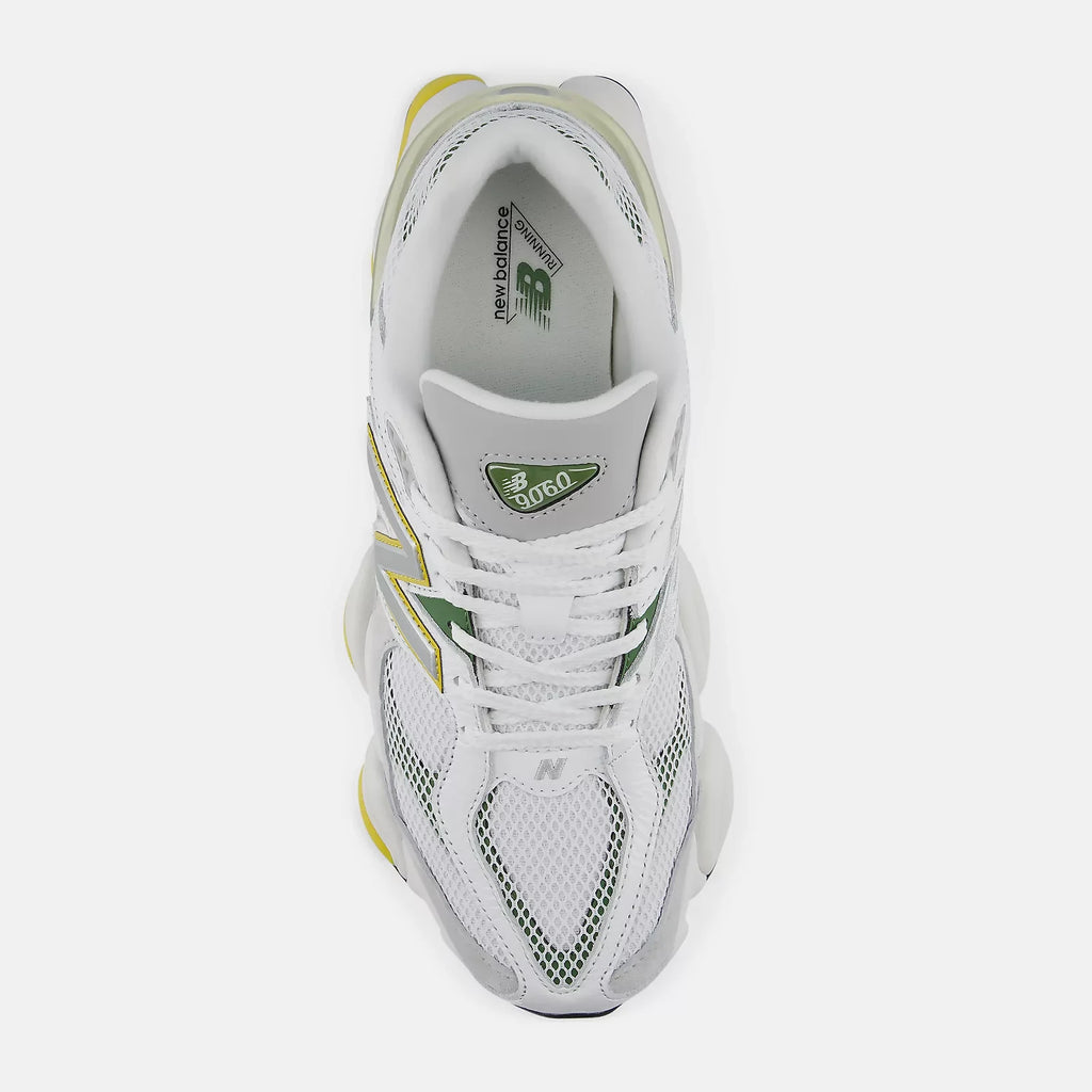 New Balance 9060 WHITE with APOLLO GOLD