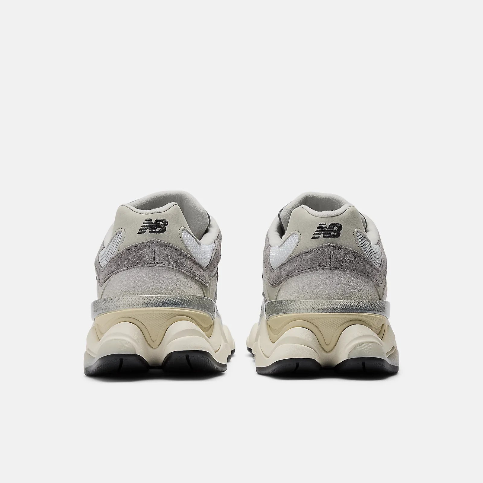 New Balance 9060 RAIN CLOUD with CASTLEROCK and White
